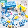 Doctor Set For Kids Pretend Play Girls Role-playing Games Hospital Accessorie Medical Kit Nurse Tools Bag Toys For Children Gift
