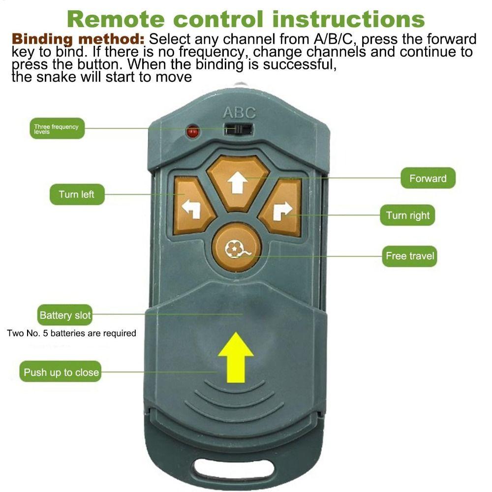 Stage Performances Electronic Snake Toy Robot Snake Toy  for Kids Boys Girls Adults