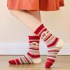 5 пар детских хлопковых рождественских носков для мальчиков и девочек, носки со снеговиком для малышей, носки Санта-Клауса, детские рождественские носки, красочные забавные носки, От 1 до 12 лет