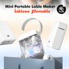 Label Maker Machine with Tape Bluetooth-compatible Thermal Shipping Label Printer for IOS And for Android Wireless Mini Label Maker for Home Office