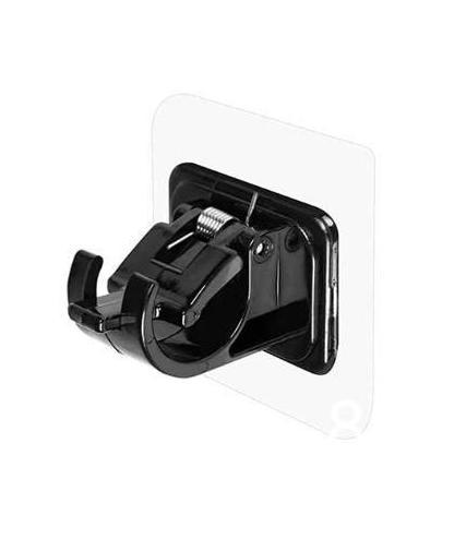 Самоклеящийся кронштейн для карниза, без пробивки, регулируемый зажим-крючок для карниза, бытовой фиксированный зажим, подвесной держатель