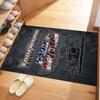 Harley-davidson Motorcycles Customized Name Floor Mat Suitable for Playrooms Study room Entryway Decorate room Antislip Carpet Anime Office Decor