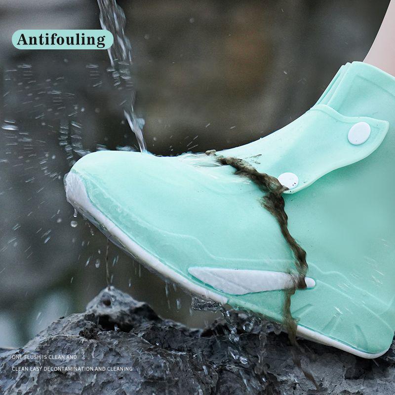 Оригинальные галоши, бахилы для мужчин и женщин, водонепроницаемые бахилы, защитные бахилы для ношения, переносные белые бахилы