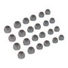24pcs Silicone Earbud Tips Replacement Comfort Silicone Earplugs To Block Excess Noise for 3.8mm To