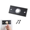 Brass Doorbell Switch Illuminated Push Button Wall Mounted Doorbell Button for Home Decors & Electrical Installations