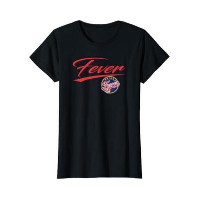 WNBA Indiana Fever Официально лицензированная женская футболка с круглым вырезом 2024 года, высокое качество, новая, модный тренд, 100% хлопок 01232