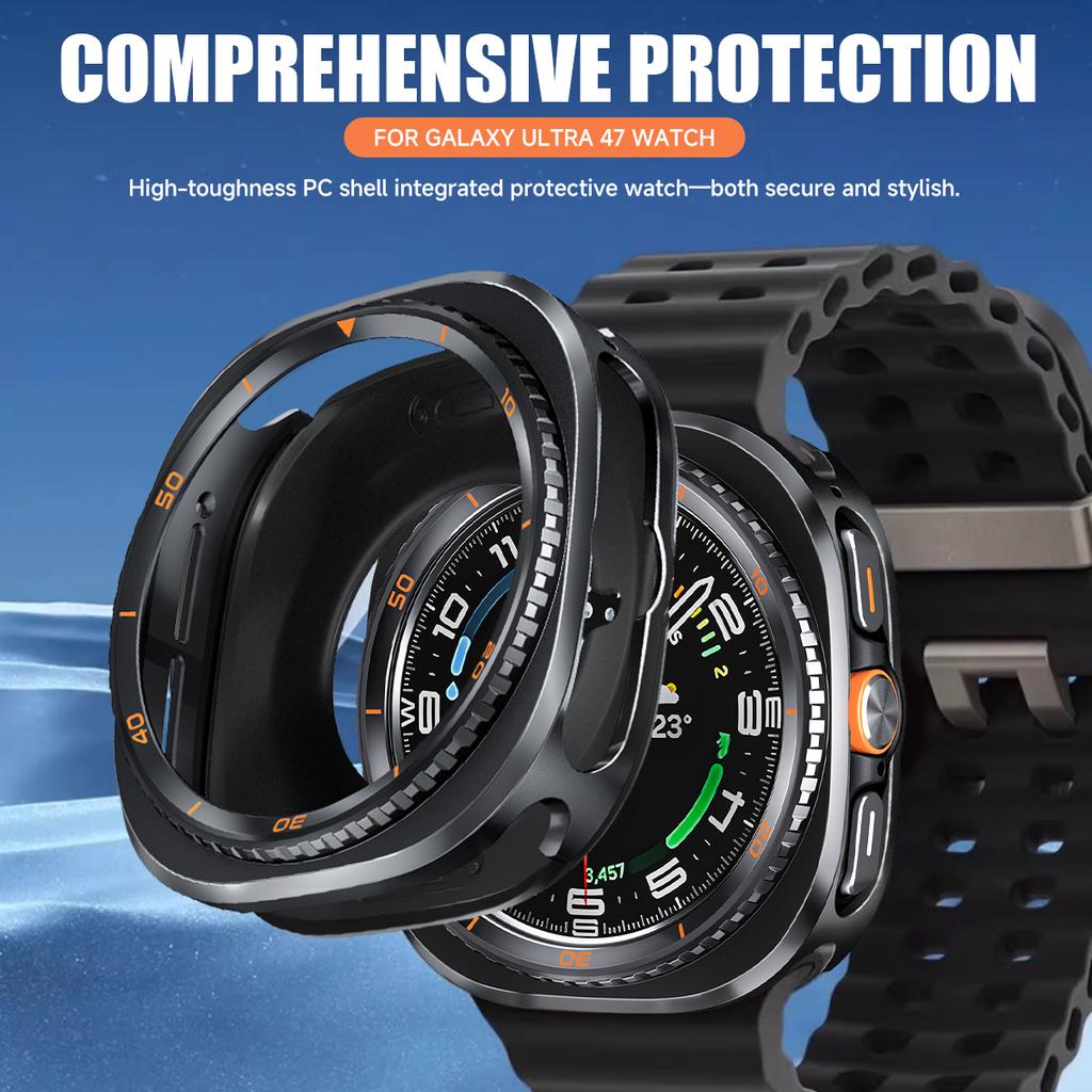 Защитный чехол из сплава для Samsung Galaxy Watch Ultra 2025 47 мм Чехол для Galaxy Ultra Обновление до 8Classic Внешний вид Аксессуары