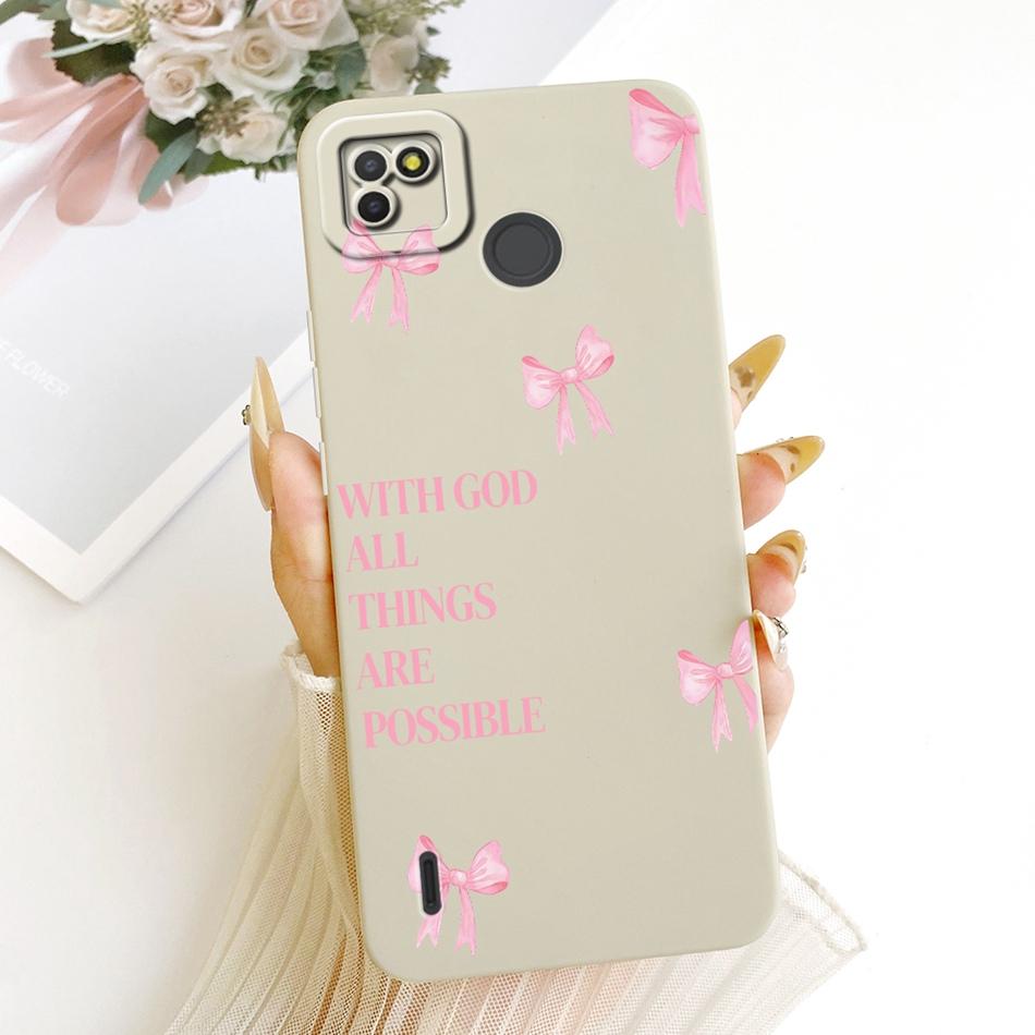 For Tecno Pop 4 LTE / Pop 4 Air Cute Cat Flower Cartoon Phone Case For Tecno Pop4 Lte 4Air Shockproof Soft Silicone Bumpers