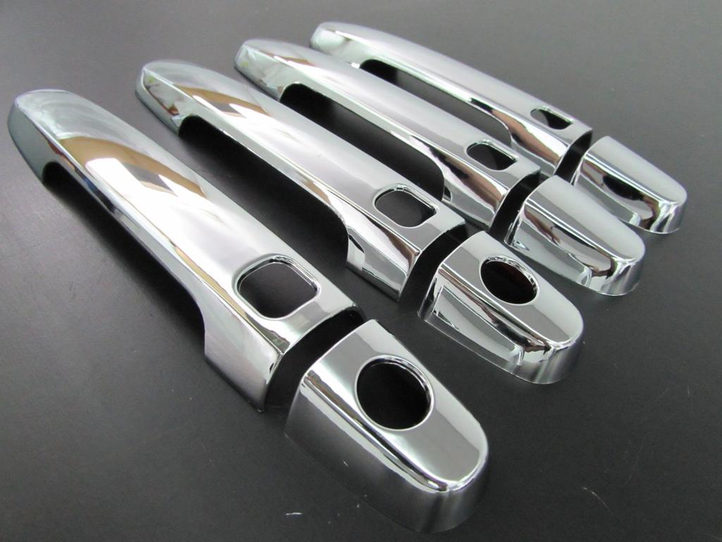 BRIGHTZ Chrome Door Handle Cover Knob for Toyota Camry 9685 ACV30/ACV35 [COR-NOBU-FS-A0B4C2D2]