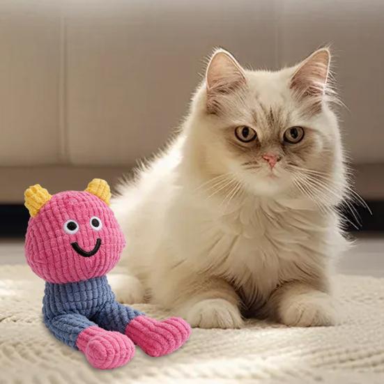 Игрушка для кошек с шуршащим звуком, кошачья мята, жевательная игрушка для кошек, интерактивная плюшевая вафля, игрушка для teething котят, для домашних кошек, развлечение для кусания