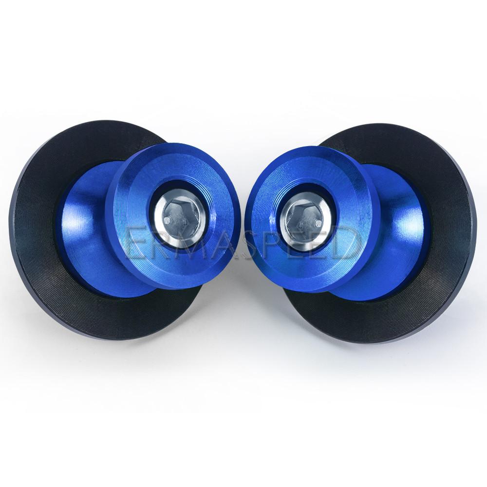 Для YZF-R1 R6 R25 R3 R15 R125 винты для подставки мотоцикла 6 мм катушки маятника мотоцикла слайдер-подставка винт с ЧПУ алюминий