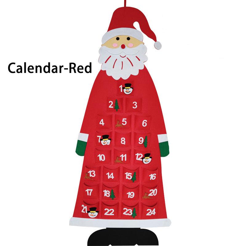 Войлочная рождественская елка с гирляндой, настенное украшение в виде рождественской елки, наборы для рукоделия для детей, подарки 2025, праздничные принадлежности для Навидада