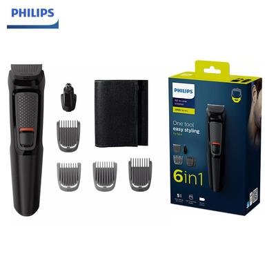 Набор для стрижки 6-в-1 Все-в-одном триммер Multigroom MG3710 Набор для стайлинга лица 6-в-1