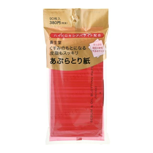 Shiseido Бумажные салфетки для удаления жира и блеска