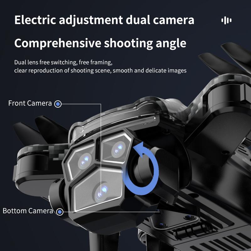 S196 Professional Drone GPS positioning 6K HD Dual lens camera Brushless motor Optical flow hover Foldable RC Four-Rotor Drone