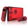 Comes with Back Plate for eXtremeRate Switch Custom DIY Replacement Case Shell for Switch Made of Clear Holder Handle Controller Housing for and Full
