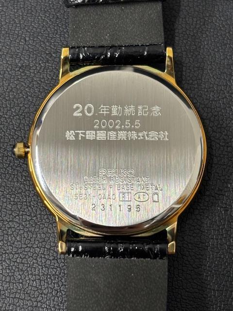 [USED] SEIKO Dolce Gold with Box 5E31-0AA0
