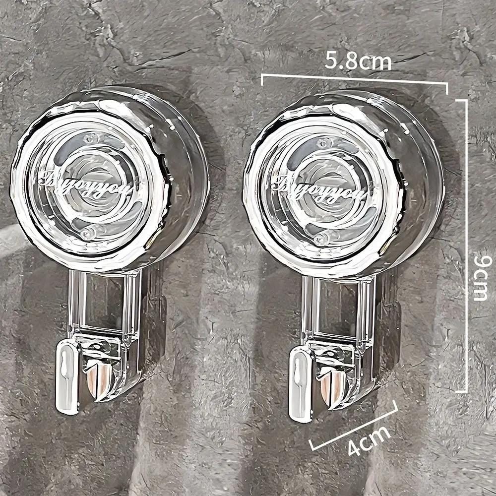 Модные крючки на мощных присосках, вакуумные многоразовые крючки для душа, сверхпрочный крючок для одежды, не оставляющий следов крючок для одежды