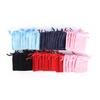 10Pcs/Lot Portable Jewelry Packing Wedding Gift Bags Universal 7*9Cm Velvet Bag Drawstring Pouch