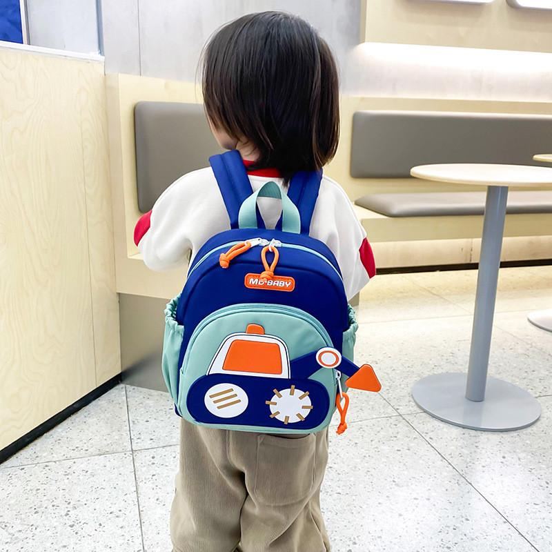 Cute Cartoon Backpack For Kids Lightweight Nylon School Bag For Boys And Girls