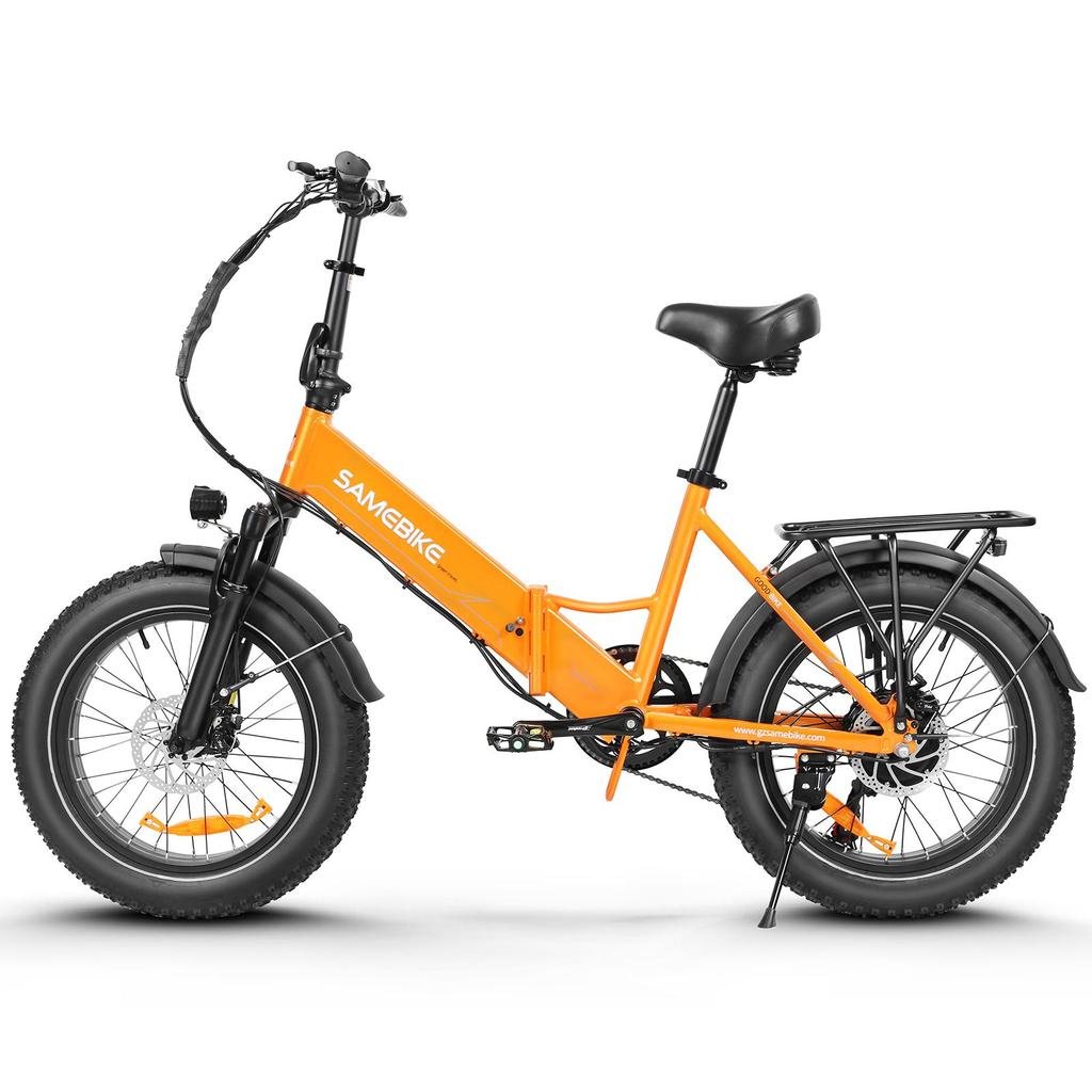 Складной электровелосипед SAMEBIKE LOTDM200-II, 20-дюймовый городской электровелосипед для взрослых, двигатель 750 Вт, аккумулятор 48 В 13 Ач