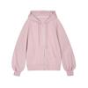Женские толстовки 2023, ретро однотонные толстовки на молнии большого размера, версия Harajuku, куртки с капюшоном и длинными рукавами, пальто, короткий универсальный топ