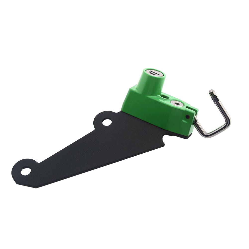 For Kawasaki Z1000 Ninja 1000 Helmet Lock Kit Motorcycle Helmets Security Anti-Theft Lock Rust-Proof Sturdy Aluminum Accessories