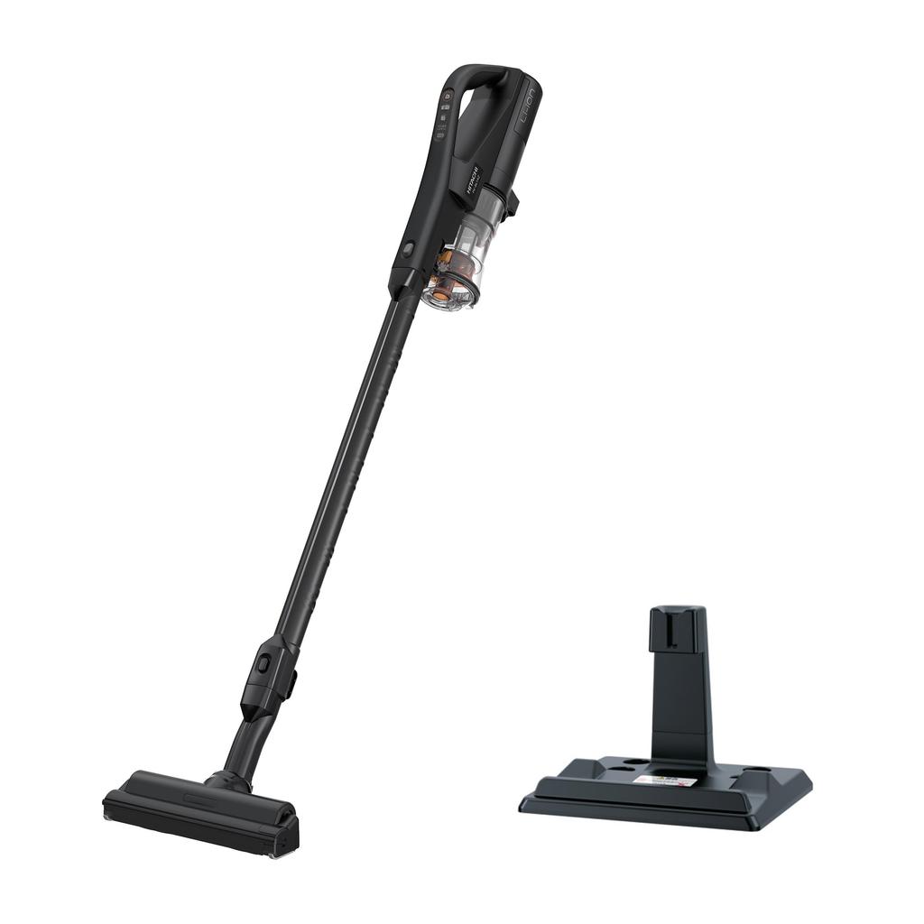 Hitachi Vacuum Cleaner Rakukaru Stick Cordless Stick Cleaner K Black Made In Japan Strong Power Lightweight PV-BL1A2 Self-propelled