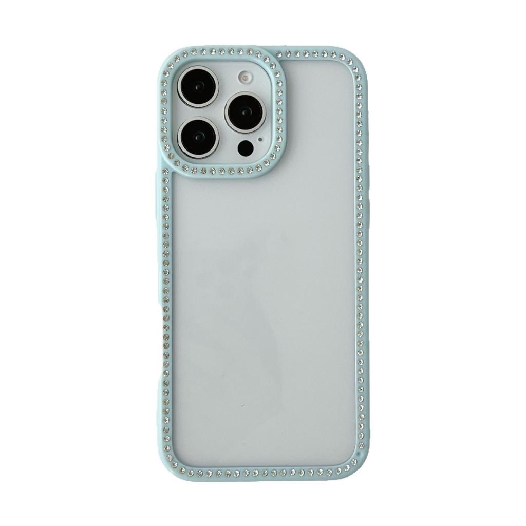Flash drill edge drill mobile phone case is suitable for Apple 17PROMAX trendy personality 14/13 girl style 11/15 explosive case