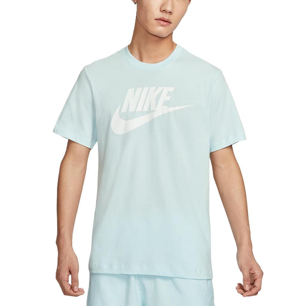 Nike Sportswear SS25 T Shirt Men's Aqua Blue AR5005-474