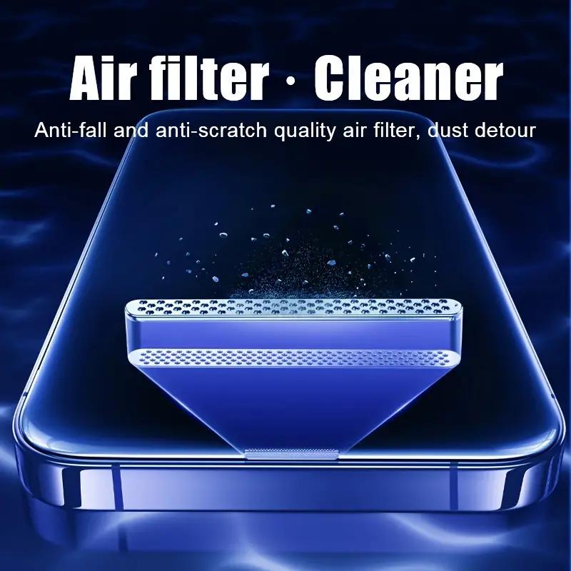 [4 в 1] Противоударный чехол для iPhone 11, 12, 13, 14, 15 Pro Max 12 13 Mini 14 15 Plus X XS MAX XR, тонкий мягкий чехол с 3 защитными пленками из закаленного стекла