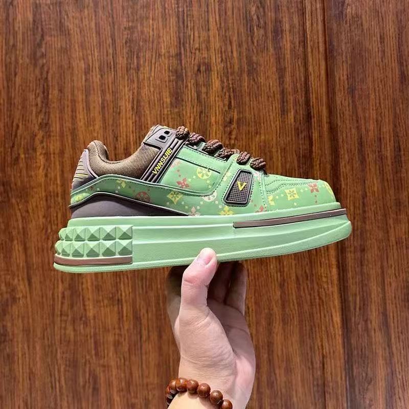 2025 Новая мужская обувь для доски, кроссовки, обувь для скейтборда, повседневная обувь Классическая для ежедневной носки Модная Элегантная Легкая Нескользящая Амортизирующая