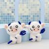 Cross-Border Toy Car Cow Plush Keychain - Adorable and Funny Pendant Doll
