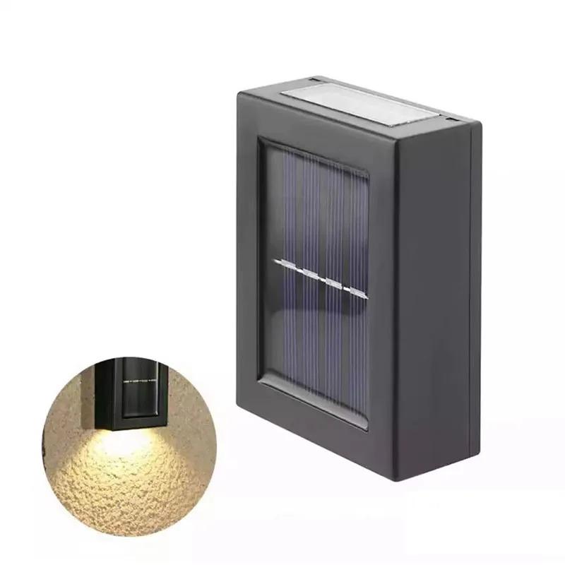 Outdoor Solar Wall Lamp Garden Courtyard Home Decoration Up and Down Luminous Wall Lamp Decoration Outdoor Decoration Wall Lamp