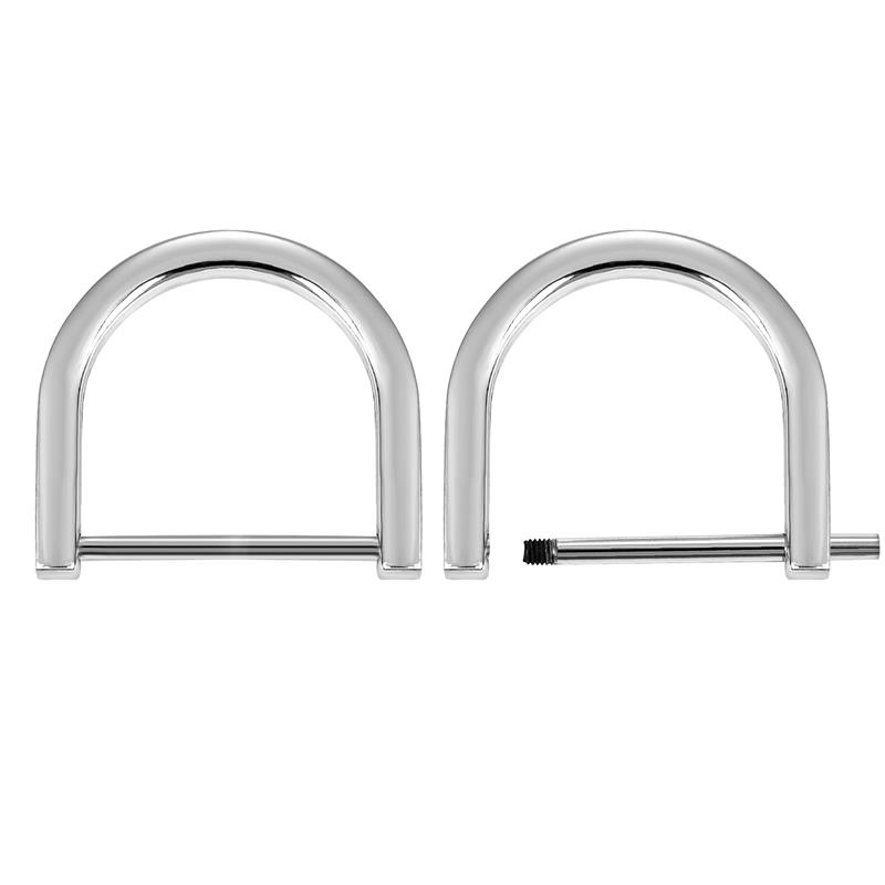 Металлическое D-кольцо D-кольца Пряжка для ремня Ремешок для сумки Сумочная фурнитура Швейные принадлежности 10 мм 15 мм 20 мм 25 мм 32 мм