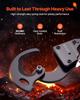 VEVOR Ratcheting Cable Cutter, Spring Steel Blades with PVC-Coated Handles, Quick-Release Button