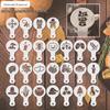 Holiday Coffee & Baking Decorating Stencils Set