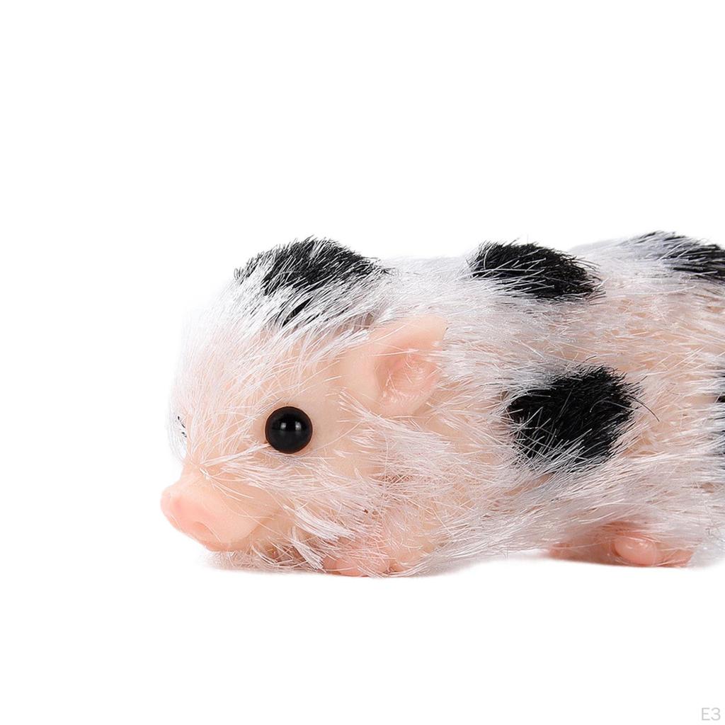 Милая миниатюрная кукла-свинка для домашнего декора и реквизита для мероприятий