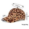 Spring and Summer New Leopard Print Baseball Cap Cap Sun Cap