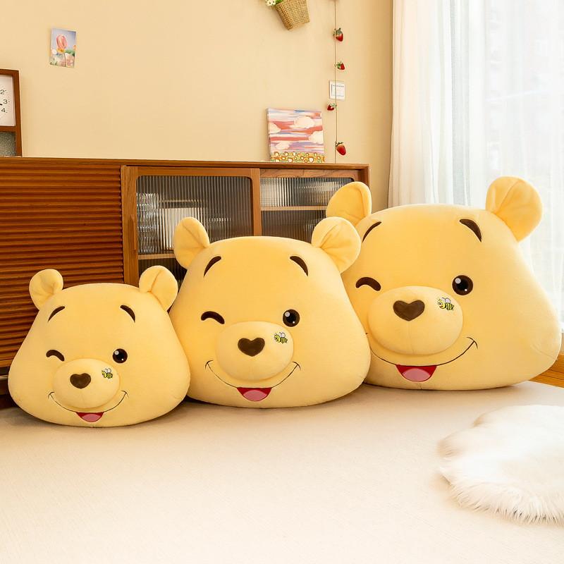 Plush Bear Honeybee Toy Pillow Comfortable Cushion Bedroom Decoration Kids Gift
