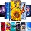 Кожаный чехол-книжка для Motorola Moto G100S G67 Power 5G Чехол Цветы Магнитные Обложки-книжки для Motorola Moto G57 Power Телефон Чехол