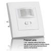 Motion Sensor Light Switch Flame Retardant Wide Sensing Angle No Neutral Required PIR Sensor Wall Light Switch
