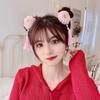 Bowknot Tassel Hairball New Year Hair Accessories Children's Headwear Plush Hair Rope Duckbill Clip