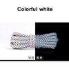 1 пара НОВЫХ Светоотражающих Спортивных Шнурков Круглый Шнурок Rhoelace Rtrong Light Shoelace Прочный Шнурок Длина 100/120/140/160 см