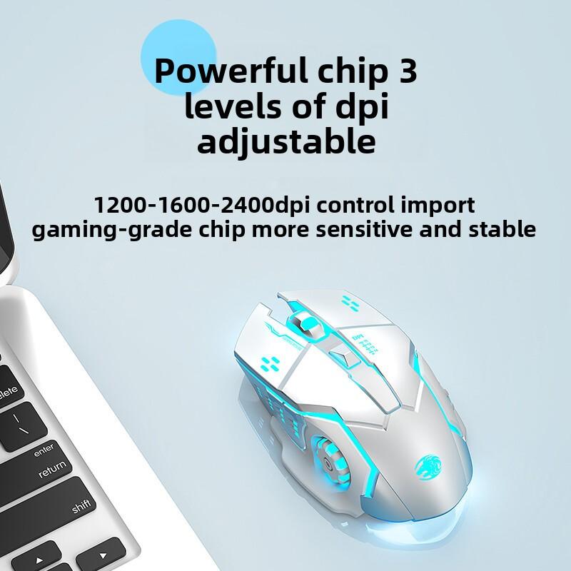 Беспроводная Bluetooth-мышь G305 Механическая двухрежимная RGB-игровая мышь USB Офисная компьютерная игра