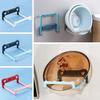 Folding Washbasin Hooks Holder Multi-Purpose Basin Organizer Shelf Durable Bathroom Storage Rack