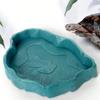 1pc - Versatile Small Reptile Feeding & Bathing Dish - Ideal For Lizards, Turtles - Reptile Supplies