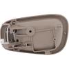 LUJUNTEC Interior Door Handle Manaul Lock,Front Rear Door Handle Passenger Right Side,Replacement for 1998-2002 For Toyota for Corolla,1pcs Beige