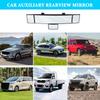 Wide Rear View Mirror Clip-On 18-Inch Extender Car Rear Mirror Anti-Glare For Truck Boat Automotive Baby Vehicle Marine