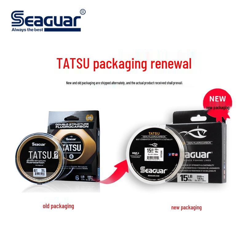 Углепластиковая леска Seaguar Xigema Dragon 183 м - Основная леска для приманок и морской рыбалки